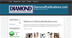 Desktop Screenshot of diamondpublications.com